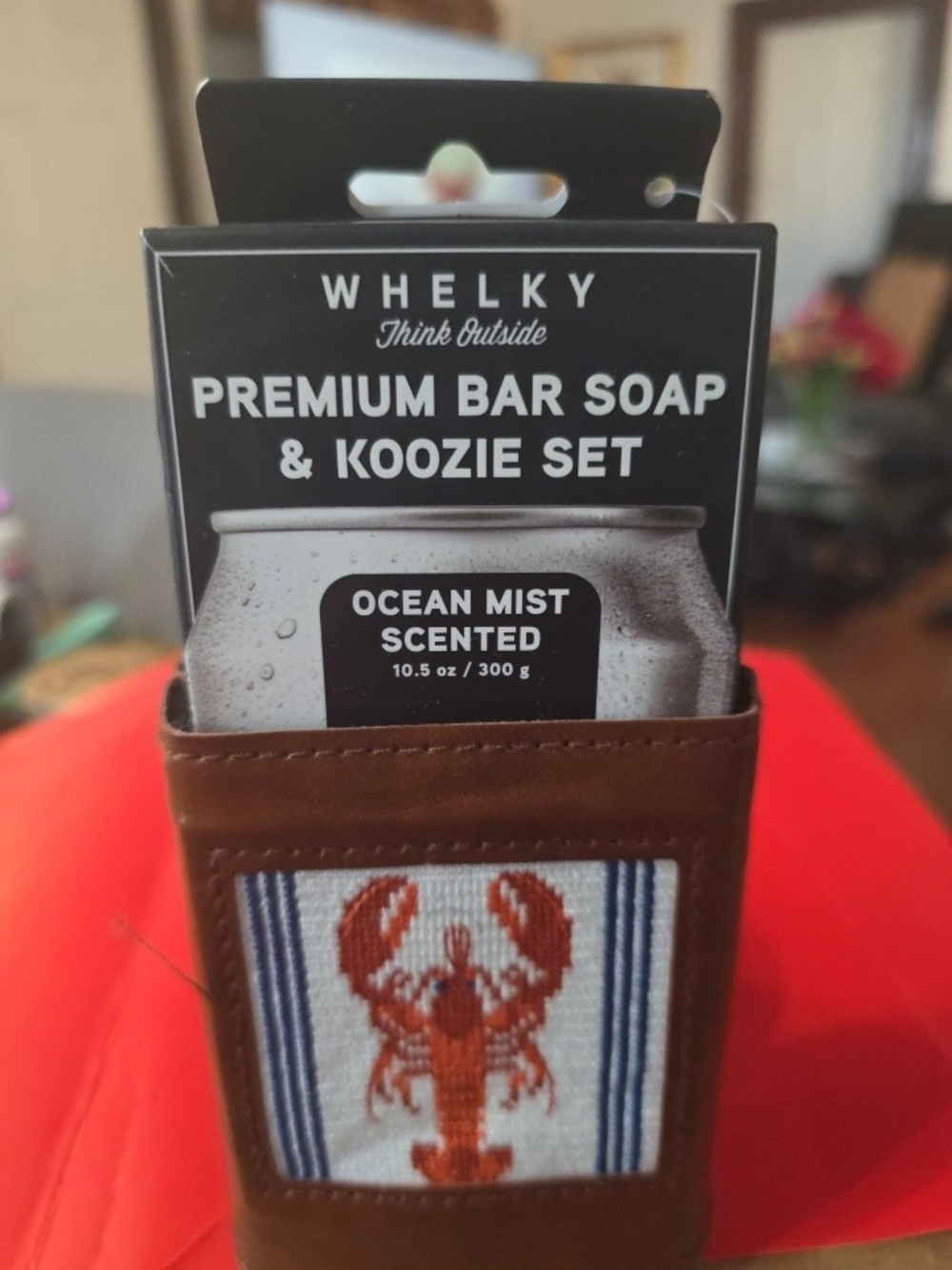 Premium Ocean Mist Scented Bar Soap And Koozie Set - Picture 3 of 5